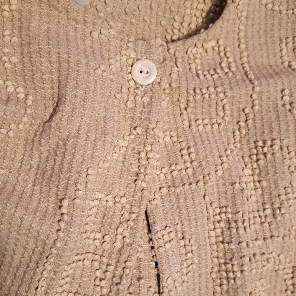 Vintage boho embroidered dress cardigan set - Picture 11 of 13